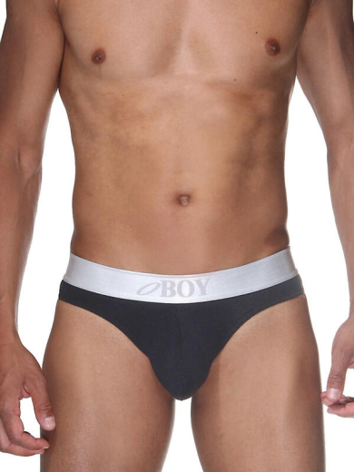 oboy Silver 06-8292-01 трусы-бразилы мужские