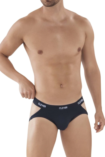 Трусы clever Мужские трусы джоки черные Clever OPORTO JOCKSTRAP 087811