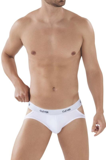 Трусы clever Мужские трусы джоки белые Clever VENTURE JOCKSTRAP 087901