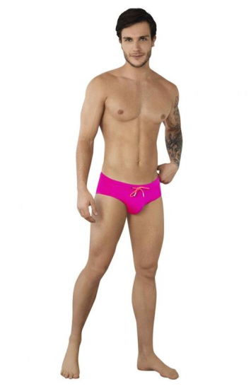 Плавки clever Мужские плавки фуксия Clever TROPIC PARTY SWIMSUIT BRIEF 096606