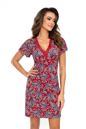 donna Rita nightdress Принтованная сорочка с короткими рукавами