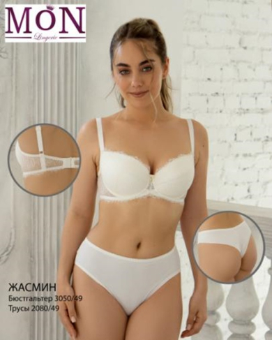 Mon Бюстгальтер МОН-3050/49 Пуш-ап жасмин размер 80D жасмин	