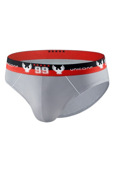 Uniconf PB07 Мужские трусы серый