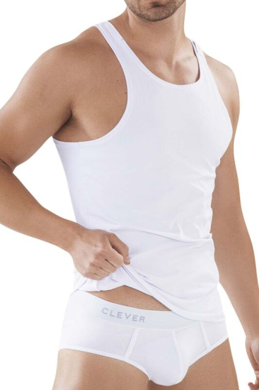 Майка clever Мужская майка белая Clever PROGRESS TANK-TOP 039401