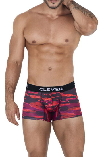 clever Мужские трусы хипсы красные Clever NAVIGATE TRUNKS 152205