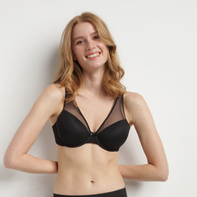 Бюстгальтер dim Бюстгальтер с полупоролоновыми треугольными чашками 09A0 Generous