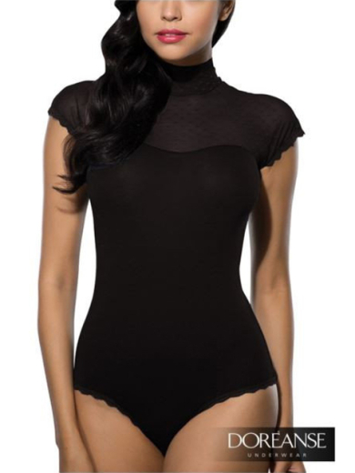 doreanse ladies Боди черное Doreanse Avantgarde 12120