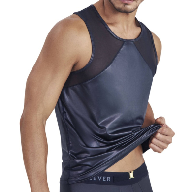 clever Мужская майка черная Clever MISTY TANK TOP 146811