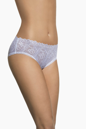 bas bleu Claire Plus White трусики