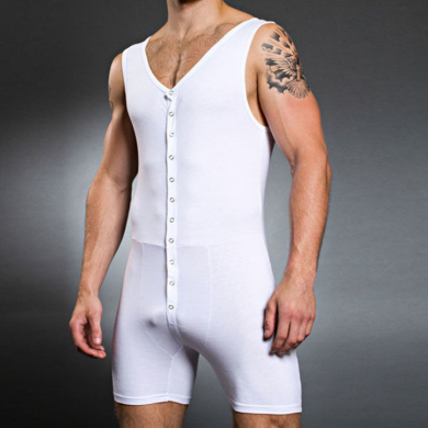 Doreanse Мужское боди белое Man Body 5002