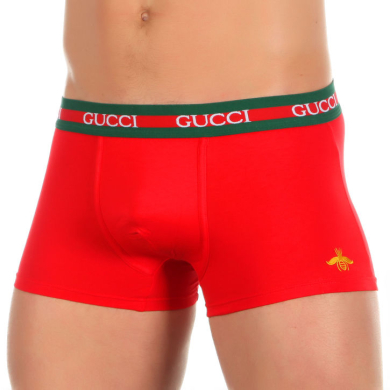 MULTIBRAND Мужские трусы боксеры красные Gucci Hip Boxer GG