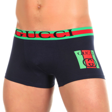 MULTIBRAND Мужские трусы хипсы темно-синие Gucci