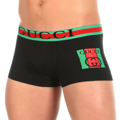 MULTIBRAND Мужские трусы хипсы черные Gucci